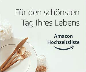 Amazon Hochzeitsliste testen*